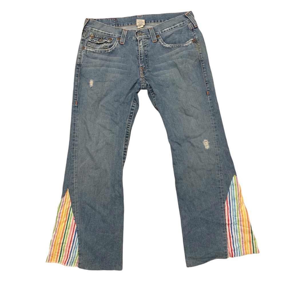 True Religion Vintage Made in USA Joey Jeans size 36x30 Flares
